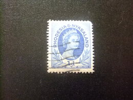 RHODESIA & NYASSALAND 1954 ELIZABETH II Yvert N º 2 º FU - Nyassaland (1907-1953)