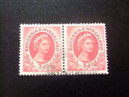 RHODESIA & NYASSALAND 1954 ELIZABETH II Yvert N º 4 º FU - Nyasaland (1907-1953)