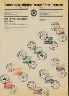 D.-Reich Sammler Gedenkblatt  O-Wien ( Bg2141  ) Siehe Foto - Storia Postale