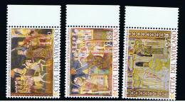 2013 - VATICAN - VATICANO - VATIKAN - D19E1 - MNH SET OF 3 STAMPS ** - Ungebraucht