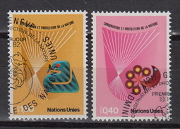 UNO GENEVE: 109-10 Used (1982) – Nature Protection - Gebraucht