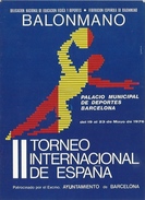 Postcard RA008492 - Handball (Balonmano) 2. Torneo Internacional De España (Spain) Barcelona 1976-05-23 - Handball