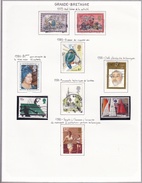 Grande Bretagne - Collection Vendue Page Par Page - Timbres Oblitérés/neufs * (avec Charnière) - Qualité B/TB - Oblitérés
