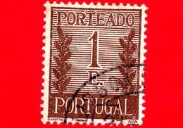 PORTOGALLO - Usato - 1940 - Segnatasse - Numeri - Marche Da Bollo - 1 - Usado