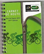 CYCLISME - TOUR DE FRANCE - CARNET - 2012 - PMU - 60 Pages. - Radsport