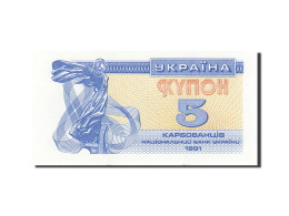 Billet, Ukraine, 5 Karbovantsiv, 1991, 1991, KM:83a, SPL+ - Ukraine