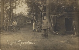 WWI  - Postkart   From " Lager Spandau "  BERLIN - Spandau