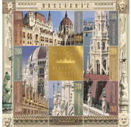 HUNGARY 2016 ARCHITECTURE The Hungarian HOUSE Of PARLIAMENT - Fine S/S MNH - Nuevos