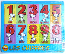 PUZZLE SDP PEANUTS SNOOPY  Les CHIFFRES 2003 - Puzzles