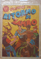 SUPPLEMENTO ALBI AUDACE - RITORNO DI ZAMBO   (ORIGINALE) (CART 72) - First Editions