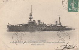 TOULON Croiseur "LIBERTE" à Sa Sortie Du Port D'ALGER (06/1911) Anéanti En Rade De Toulon (09/1911) - Souvenir De...