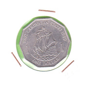 CARAÏBES ORIENTALES / ONE DOLLAR / 1989 - Caribe Oriental (Estados Del)