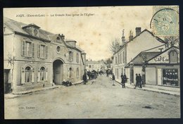 Cpa Du 28 -- Jouy -- Ma Grande Rue - Prise De L' église    JIP94 - Jouy