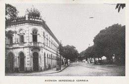 9034) BRASILE VISTAS DE BELEM AVENIDA SERZEDELO CORREIA NON VIAGGIATA MA FOLDER DATATO 1945 - Belém