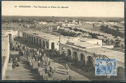 TUNISIE - N° 74 / CPA OBL. MEDENINE LE 24/10/1921 - GENRE CARTE MAXIMUM - TB - Covers & Documents