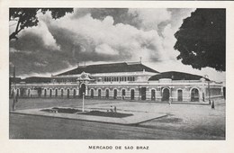 9040) BRASILE VISTAS DE BELEM MERCADO DE SAO BRAZ NON VIAGGIATA MA FOLDER DATATO 1945 - Belém