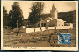 TUNISIE - N° 78 / CPA OBL. FOUM TATAHOUINE LE 21/9/1927 - GENRE CARTE MAXIMUM - TB - Lettres & Documents