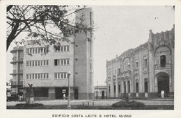 9044) BRASILE VISTAS DE BELEM EDIFICIO COSTA LEITE E HOTEL SUISSO NON VIAGGIATA MA FOLDER DATATO 1945 - Belém