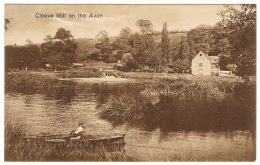 RB 1134 - Early Postcard - Rowing Boat & Cleeve Prior Mill On The Avon - Worcestershire - Andere & Zonder Classificatie