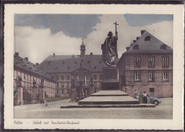 Fulda - Schloß Mit Bonifatius Denkmal - Fulda