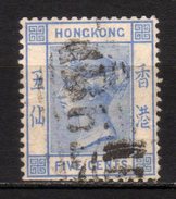HONG KONG - 1882/1902 Scott# 40 USED - Used Stamps