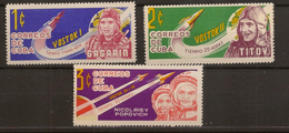 CUBA 1963, Cosmonauts - North  America