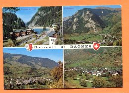 Y036, Souvenir De Bagnes, Fionnay, Le Châbles, Prarreyer, GF, Circulée 1973 - Bagnes