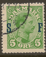 DENMARK 1917 5o Military Frank SG M188 U #XN215 - Dienstzegels