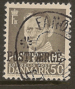 DENMARK 1949 50o Parcel Post SG P380 U #XN165 - Pacchi Postali