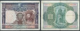 ESPAGNE SPANIEN SPAIN ESPAÑA 1000 PTA 1 JULIO 1925 CARLOS I - 100 Pesetas