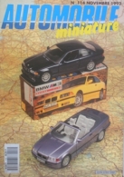 AUTOMOBILE MINIATURE - N.114 - NOVEMBRE 1993 - BMW SERIE 3 1/24 1/43 - Frankrijk