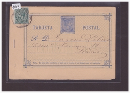 ESPAGNE - GANZSACHE - CARTE ENTIER POSTAL - Cartas & Documentos