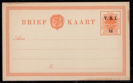 Orange Free State - 1900 VRI 1d Postcard Brief Kaart Mint - État Libre D'Orange (1868-1909)
