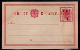 Orange Free State - 1900 VRI ½d Postcard Brief Kaart Mint - Orange Free State (1868-1909)