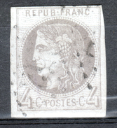 Y & T N°41B, OBLITERE, GRIS LILACE - 1870 Uitgave Van Bordeaux