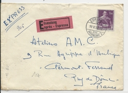 SUISSE - 1958 - ENVELOPPE EXPRES De ZÜRICH Pour La FRANCE - Brieven En Documenten