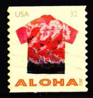 Etats-Unis / United States (Scott No.4598 - Chemise Hawaiennes / Aloha Shirts) (o) Roulette / Coil - Used Stamps
