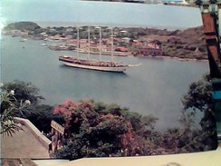 GUADELOUPE ST BARTHELEMY * CPM CPSM - CLIPPER POLYNESIA EN RADE DE GUSTAVIA VB1981  Rossa FV8969 - Saint Barthelemy