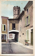 84. Entraigues Sur  Sorgue. Le Soustet Et L'eglise - Entraigue Sur Sorgue