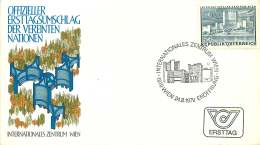 1979  Vienna International Centre MiNr 1617 On United Nations Cachet - FDC