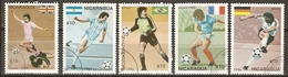 NICARAGUA    -    Aéros.   FOOTBALL. Oblitérés - Used Stamps