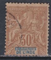 Inde N° 9  O Type Groupe : 30 C. Brun Oblitération Faible  Sinon  TB - Used Stamps