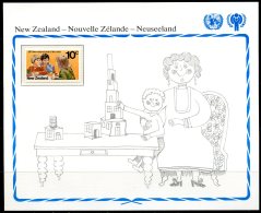 New Zealand  --  Unicef 1979 --  Y&T : 745  XX  --  International Year Of Child  --   Full Sheet - UNICEF