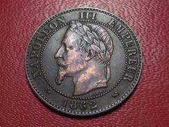 2 Centimes Napoléon III 1862 K Bordeaux 4082 - 2 Centimes