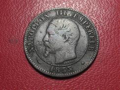 2 Centimes Napoléon III 1853 BB Strasbourg 4169 - 2 Centimes