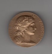 Bronze _   Prix Du Tir  Mimistére De La Guerre (scan Agrandit)RF - Unclassified