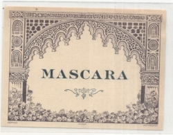 VIEILLE  étiquette Mascara - - Vino Rosso