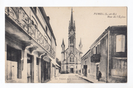 Fumel, Rue De L'église, éd. Vignal - Fumel