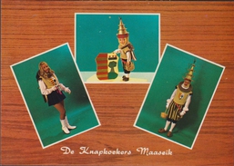 Grote Kaart MAASEIK DE KNAPKOEKERS KNAPKOEK FOLKLORE FOLKLOREGROEP - Maaseik