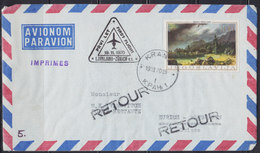 Yugoslavia 1970 Yugoslav Airlines First Flight Ljubljana - Zurich (mistakenly Shipped To Warsaw), Private Airmail Letter - Luftpost
